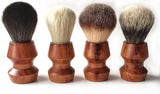 Paragon - Black Synthetic 25mm - Paragon Handle Shaving Brush - Prohibition Style
