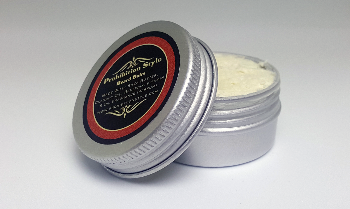 Prohibition Style Beard Balm Honey Bourbon Scented