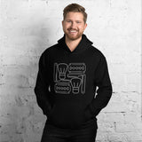 Vintage shaving Unisex Hoodie