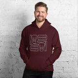Vintage shaving Unisex Hoodie